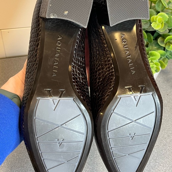AQUATALIA Size 8 Brown Snake Pattern. Made in Italy. EUC. - Picture 10 of 14